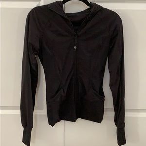 Lululemon hooded black reversible jacket